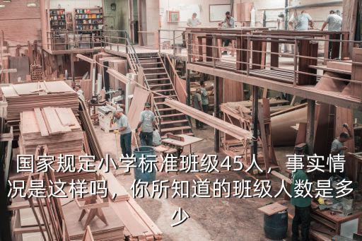 安徽小學(xué)一個(gè)班級(jí)規(guī)定多少人,國(guó)家規(guī)定小學(xué)標(biāo)準(zhǔn)班級(jí)45人