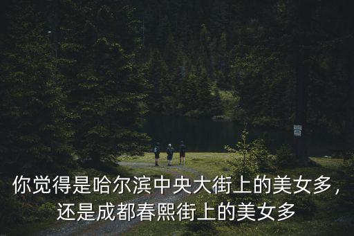 你覺得是哈爾濱中央大街上的美女多，還是成都春熙街上的美女多