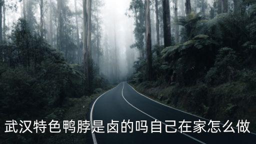 武漢特色鴨脖是鹵的嗎自己在家怎么做