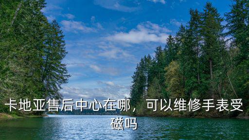卡地亞售后中心在哪，可以維修手表受磁嗎