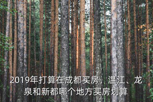 雅安和溫江哪里買房好,龍泉和新都哪個(gè)地方買房劃算