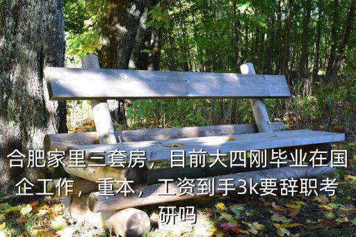 合肥一本畢業(yè)生工資多少,合肥家里三套房