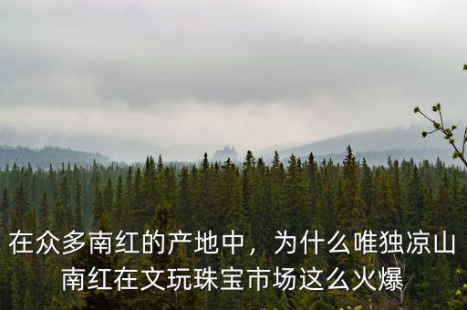 在眾多南紅的產地中，為什么唯獨涼山南紅在文玩珠寶市場這么火爆