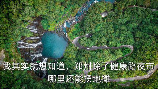 鄭州地攤小吃哪里多,哪里城市夜市多