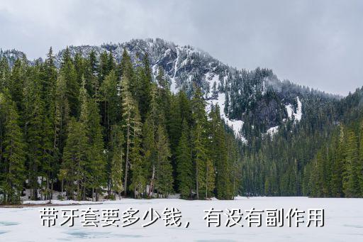 帶牙套要多少錢，有沒有副作用