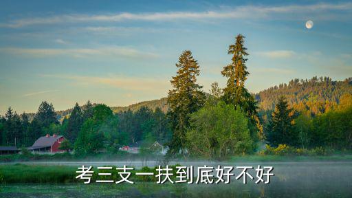 今年湖北省三支一扶怎么樣,考三支一扶到底好不好