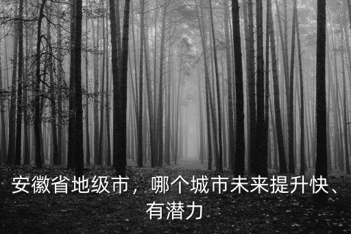 安徽省每個城市面積人口有多少,安徽哪個城市的人口最多