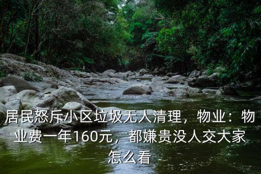保定綠城物業(yè)一年交多少物業(yè)費(fèi),物業(yè)費(fèi)一年160元
