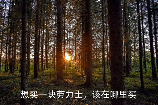 想買一塊勞力士，該在哪里買