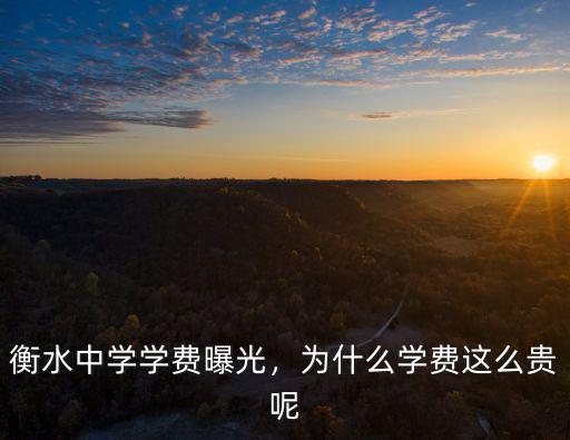 衡水中學(xué)初中版語數(shù)外三科多少錢,衡水中學(xué)學(xué)費(fèi)是多少
