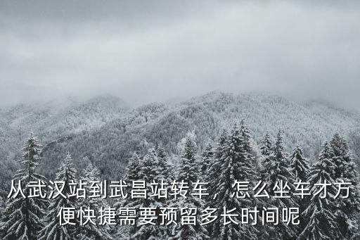 武漢火車站到武昌船廠怎么走,怎么坐車才方便快捷
