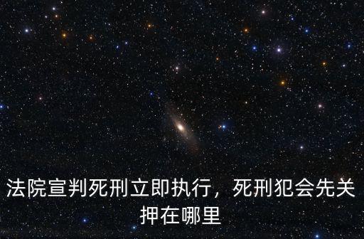 南充市執(zhí)行死刑在哪里,法院宣判死刑立即執(zhí)行