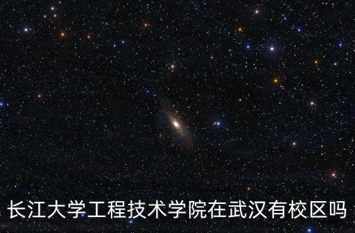 長江大學工程技術學院在武漢有校區嗎