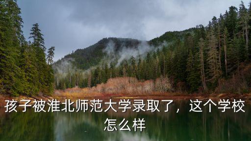 淮北師范大學(xué)每年的錄取分?jǐn)?shù)線是多少,孩子被淮北師范大學(xué)錄取