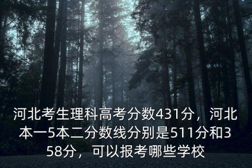 河北省理科2本分?jǐn)?shù)線(xiàn)是多少分,本二分?jǐn)?shù)線(xiàn)分別是511分