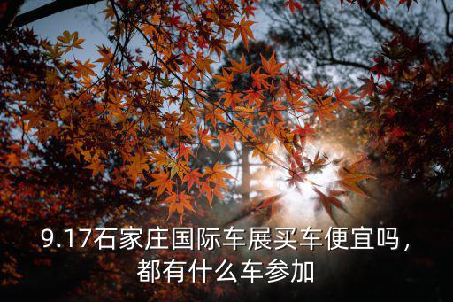 石家莊車展多少錢一張,2021石家莊車展