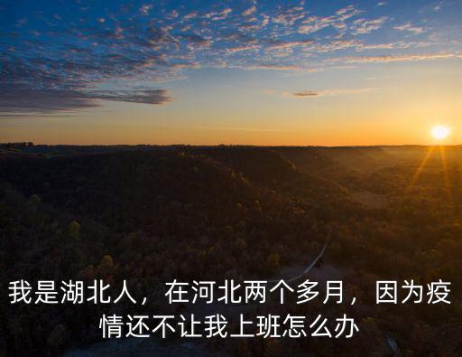 不讓湖北人體檢我該怎么辦,廠里不讓湖北人上班