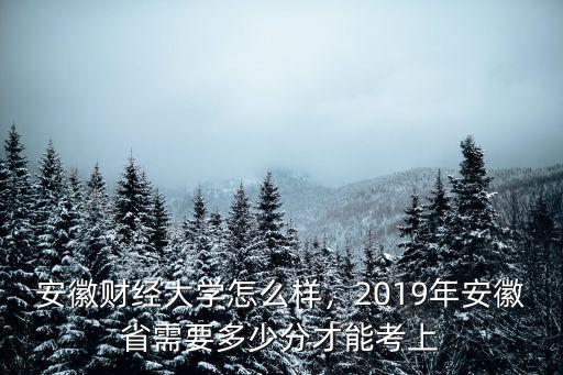 安徽財經大學多少名,如何評價安徽財經大學