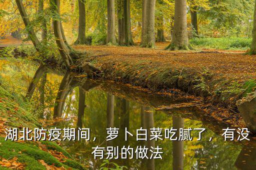 湖北防疫期間，蘿卜白菜吃膩了，有沒有別的做法