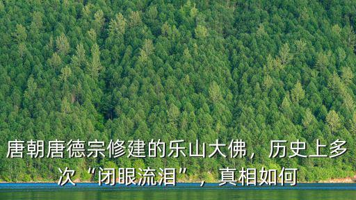 樂山大佛在哪里建造,樂山大佛是怎樣建成的