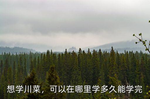 廣安哪里可以學(xué)川菜,可以在哪里學(xué)