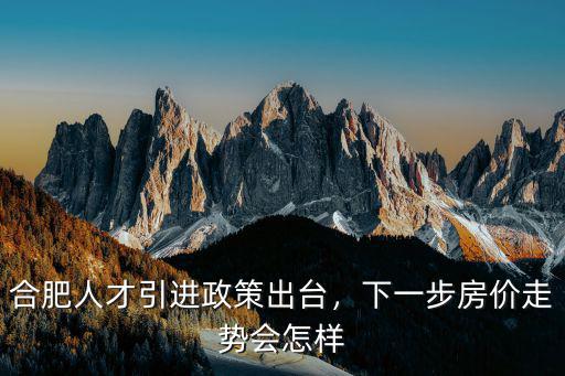 合肥人才引進(jìn)給多少錢(qián),合肥的人才引進(jìn)政策