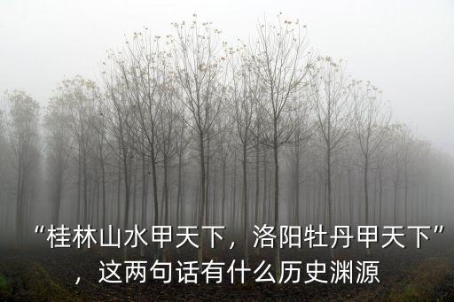 洛陽牡丹記選自哪里,《洛陽牡丹記》