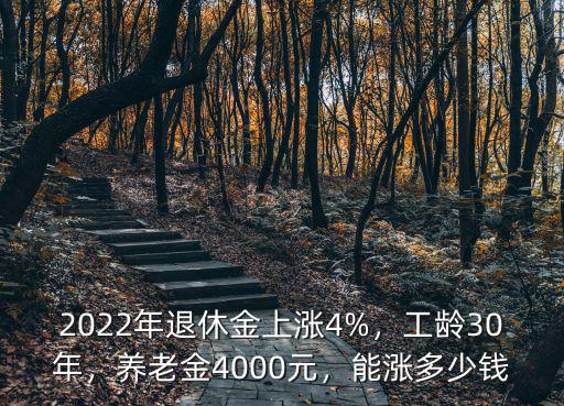 承德30年工齡養老金多少錢,30年工齡增加的錢