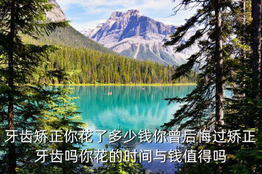 牙齒矯正你花了多少錢你曾后悔過矯正牙齒嗎你花的時間與錢值得嗎