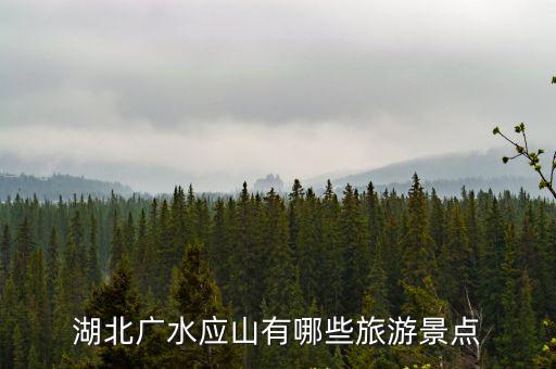 湖北廣水應(yīng)山有哪些旅游景點(diǎn)