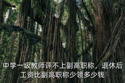 安徽副高工資比中級多多少,事業(yè)副高職稱比中級高千元