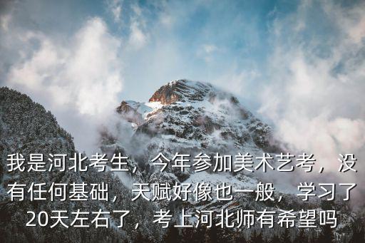 河北美術生多少分可以上河北師大,我是河北考生