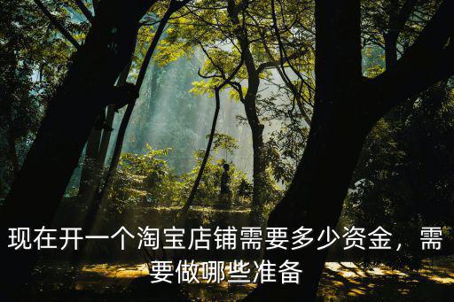 黃山淘寶開店需要多少費用,現(xiàn)在開淘寶店大概需要多少錢