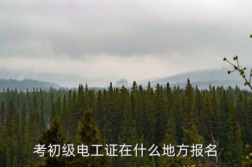許昌電工證在哪里考,電工證怎么考去哪里考