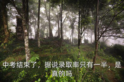 保定市中考錄取率是多少呀,中考錄取率是多少