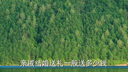 親戚結婚送禮一般送多少錢