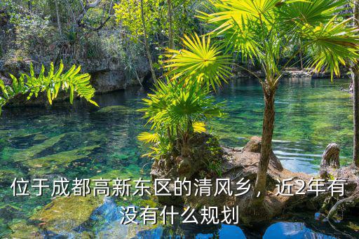 位于成都高新東區的清風鄉，近2年有沒有什么規劃