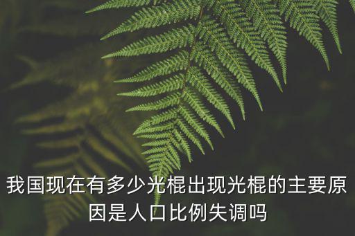 六安市光棍多少,中國有多少光棍