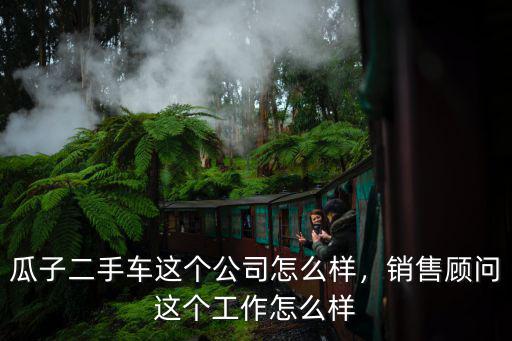瓜子二手車這個公司怎么樣，銷售顧問這個工作怎么樣