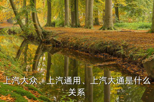 瀘州上汽大通在哪里,上汽大通是什么關(guān)系