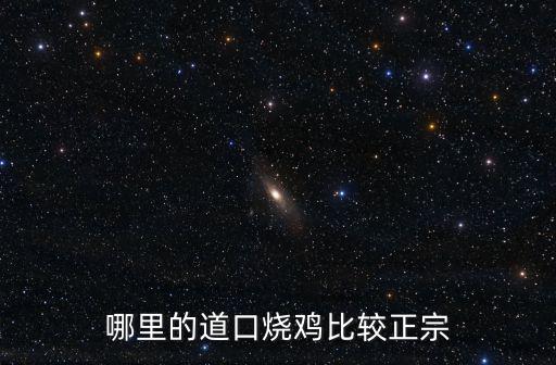 哪里的道口燒雞比較正宗