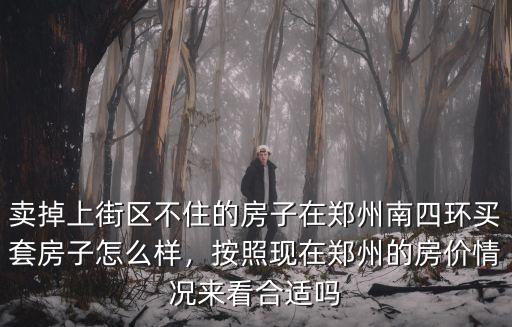 賣掉上街區(qū)不住的房子在鄭州南四環(huán)買套房子怎么樣，按照現(xiàn)在鄭州的房?jī)r(jià)情況來(lái)看合適嗎