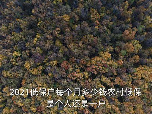河北唐縣低保戶每個月多少錢,2021低保戶每個月多少錢