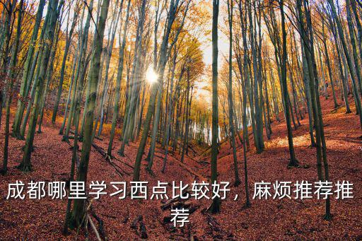 在成都哪里學(xué)甜點(diǎn),成都哪里學(xué)習(xí)西點(diǎn)比較好