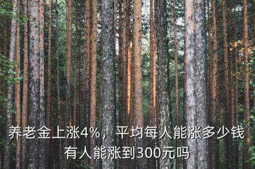 養(yǎng)老金15連漲河北每人能漲多少,河北養(yǎng)老金上調(diào)多少