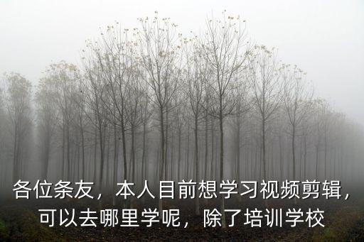 成都學視頻剪輯去哪里學比較好,可以去哪里學呢