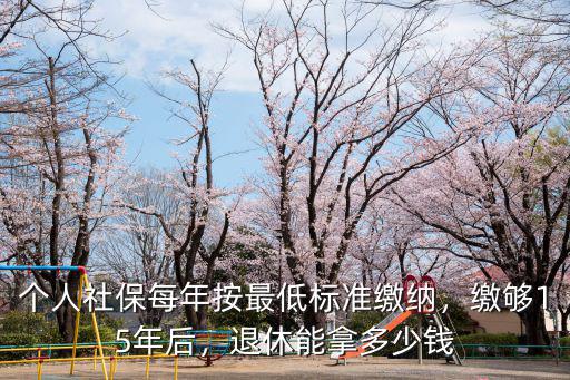 唐山社保按最低基數算一年多少錢,個人社保每年按最低標準繳納