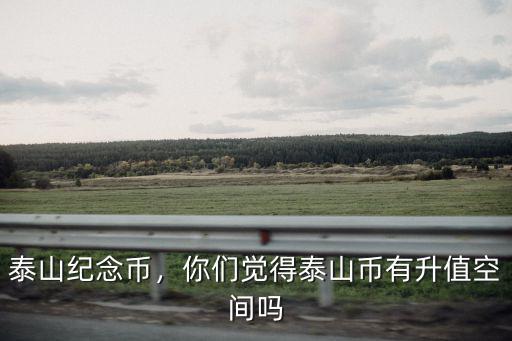 泰山紀念幣，你們覺得泰山幣有升值空間嗎