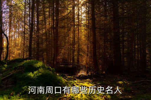 河南周口神龍駕校在哪里,河南周口有哪些歷史名人