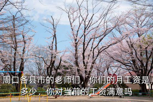 在周口幼師每個(gè)月的工資是多少錢,你們的月工資是多少